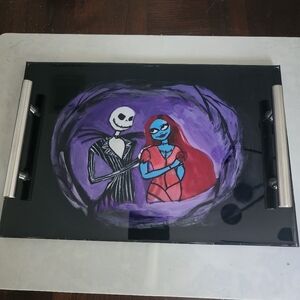 Jack and Sally resin tray